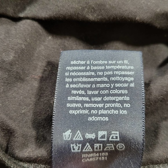 Tommy Hilfiger XS Shirt Gold Shiny Studs Semi Fitted Crew Neck - Picture 10 of 11